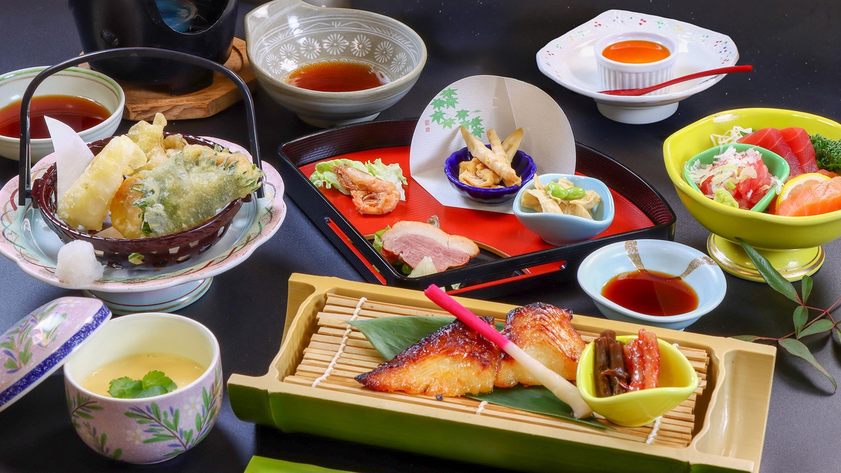 【直前割】選べる夕食のスタンダード料理プランが500円割引！お日にち限定☆《2食付》