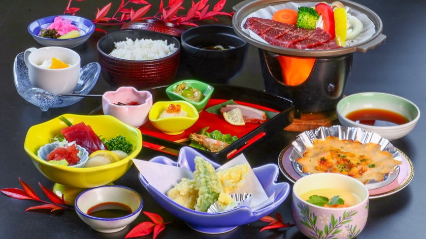 【グレードアップ】当館人気No.1☆ちょっとだけ贅沢しちゃおう！選べるボリューム満点コース♪