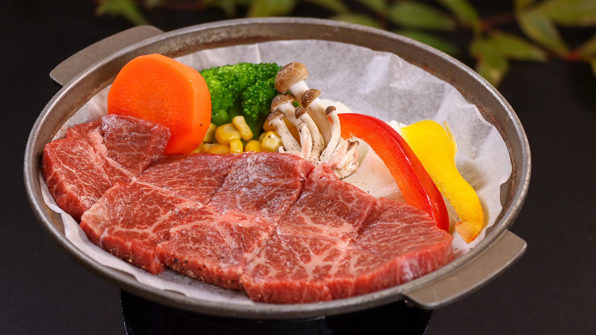 #赤城牛の陶板焼き《春・夏》