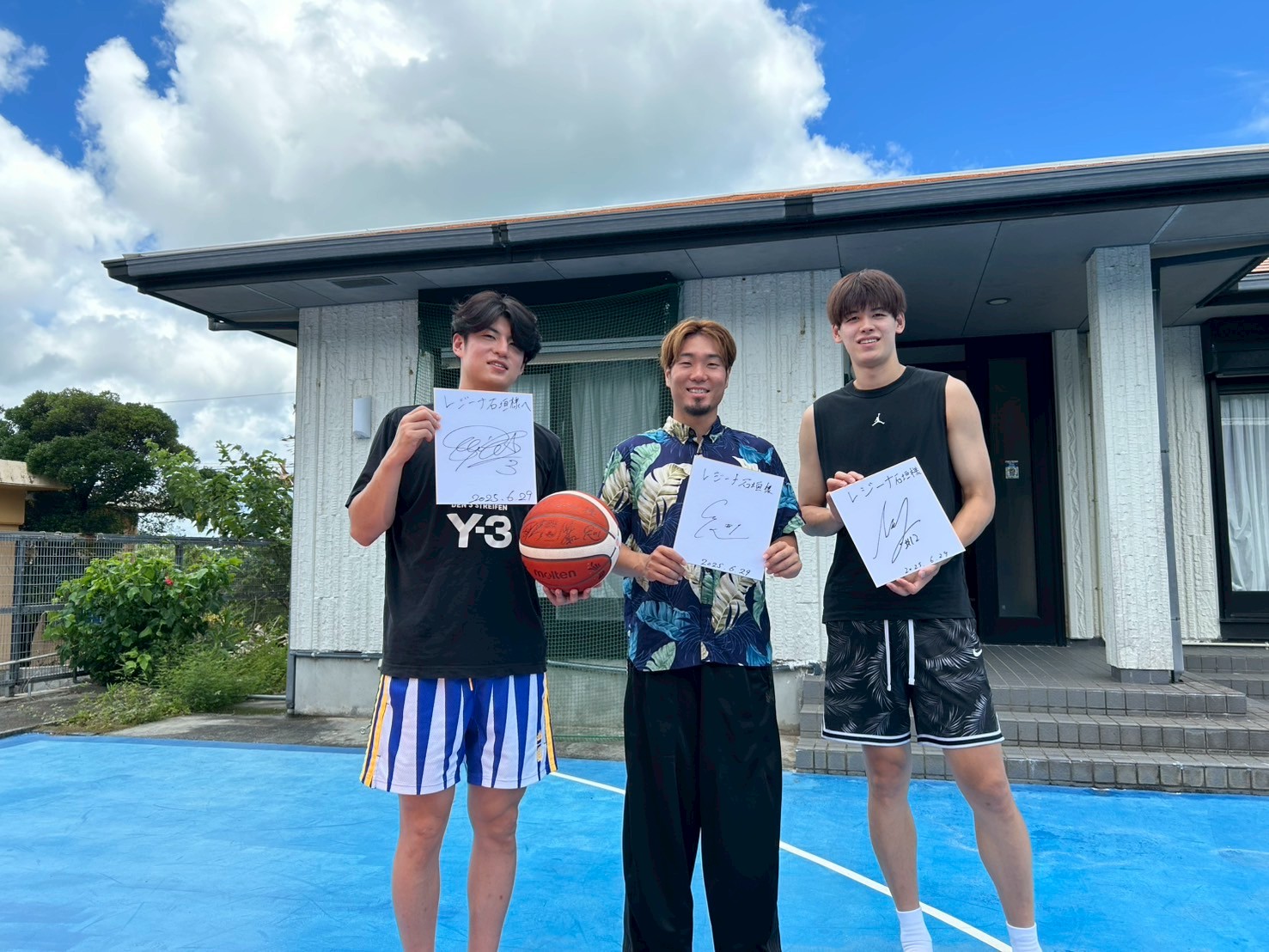 安藤誓哉選手、小島元基選手、西野曜選手も、レジーナ石垣にご宿泊！