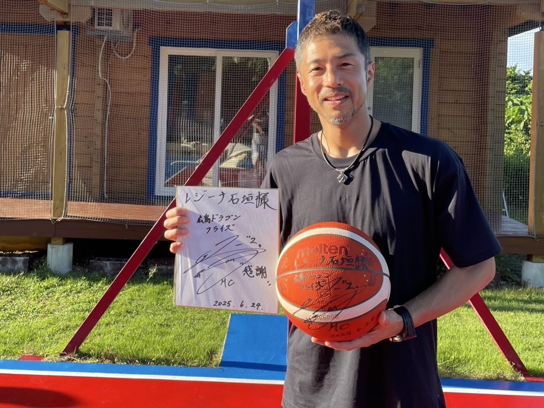 朝山正悟ヘッドコーチがレジーナ石垣に滞在されました！