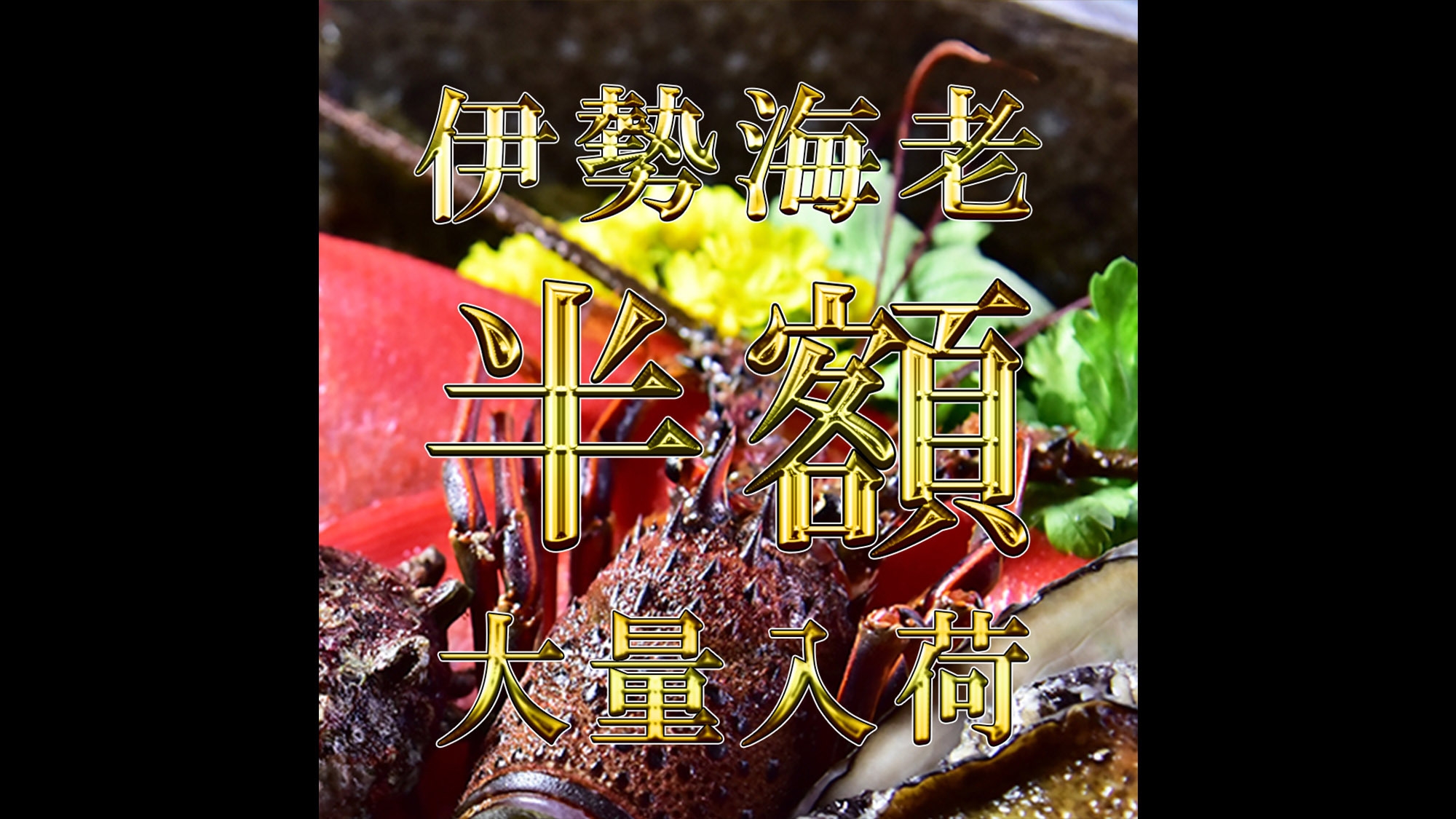 【伊勢海老が50％OFF！！】お日にち限定！伊勢海老のお造りが「半額」で食べられる贅沢プラン