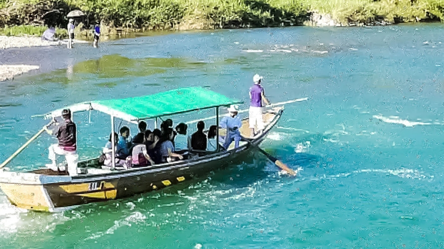 ・お天気のいい日の保津川下りは最高です！