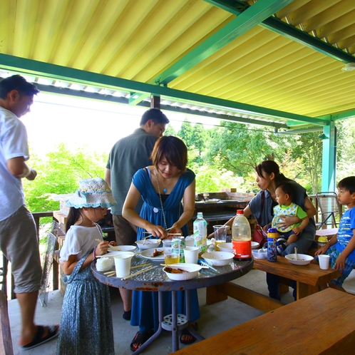 BBQ風景～テラスにて～