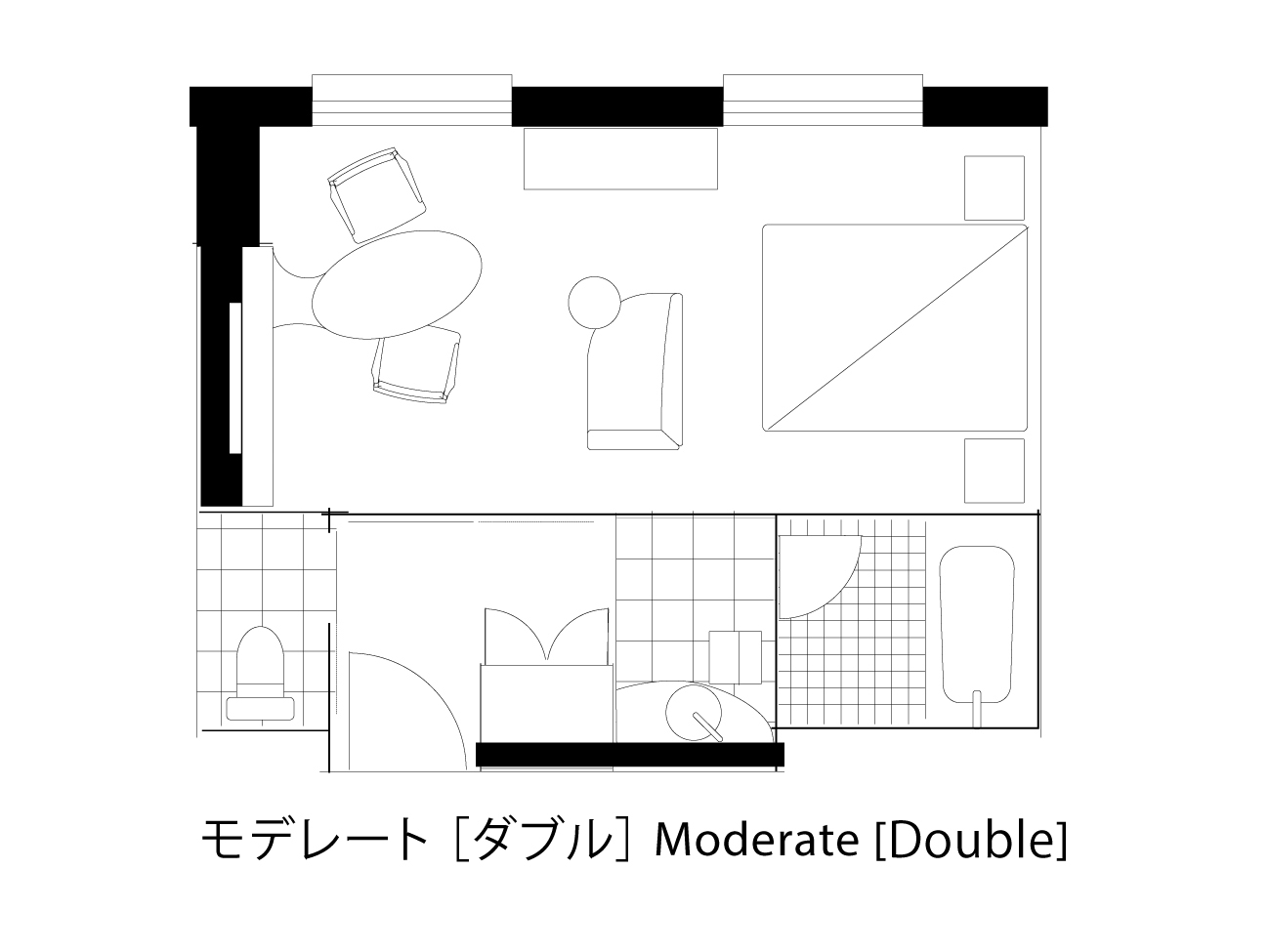 モデレートダブル