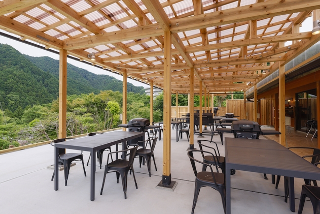 【オールインクルーシブ】グランピングを楽しもう♪鮑に黒毛和牛☆夕食はSOMABBQハウスで