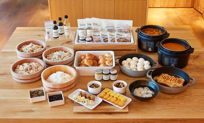 【朝食付】MUJI商品×和洋料理を楽しむ（約40種類）