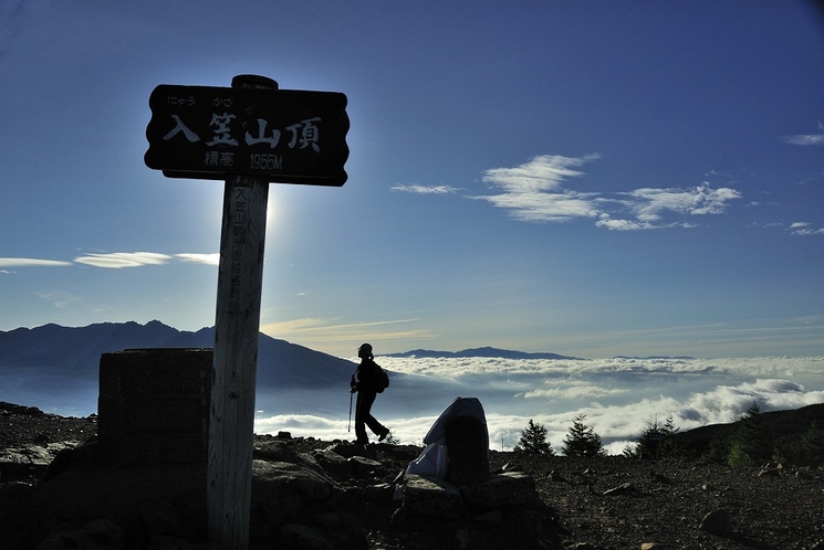 入笠山山頂からの眺め