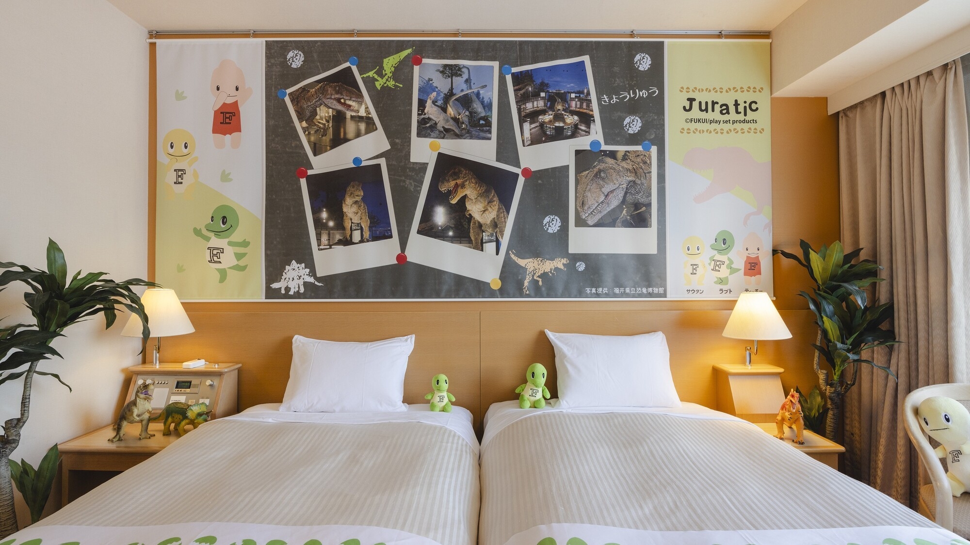 『ジュラチックプラン』恐竜ルームで福井を満喫！ホテル自慢の朝食ブッフェ／朝食付