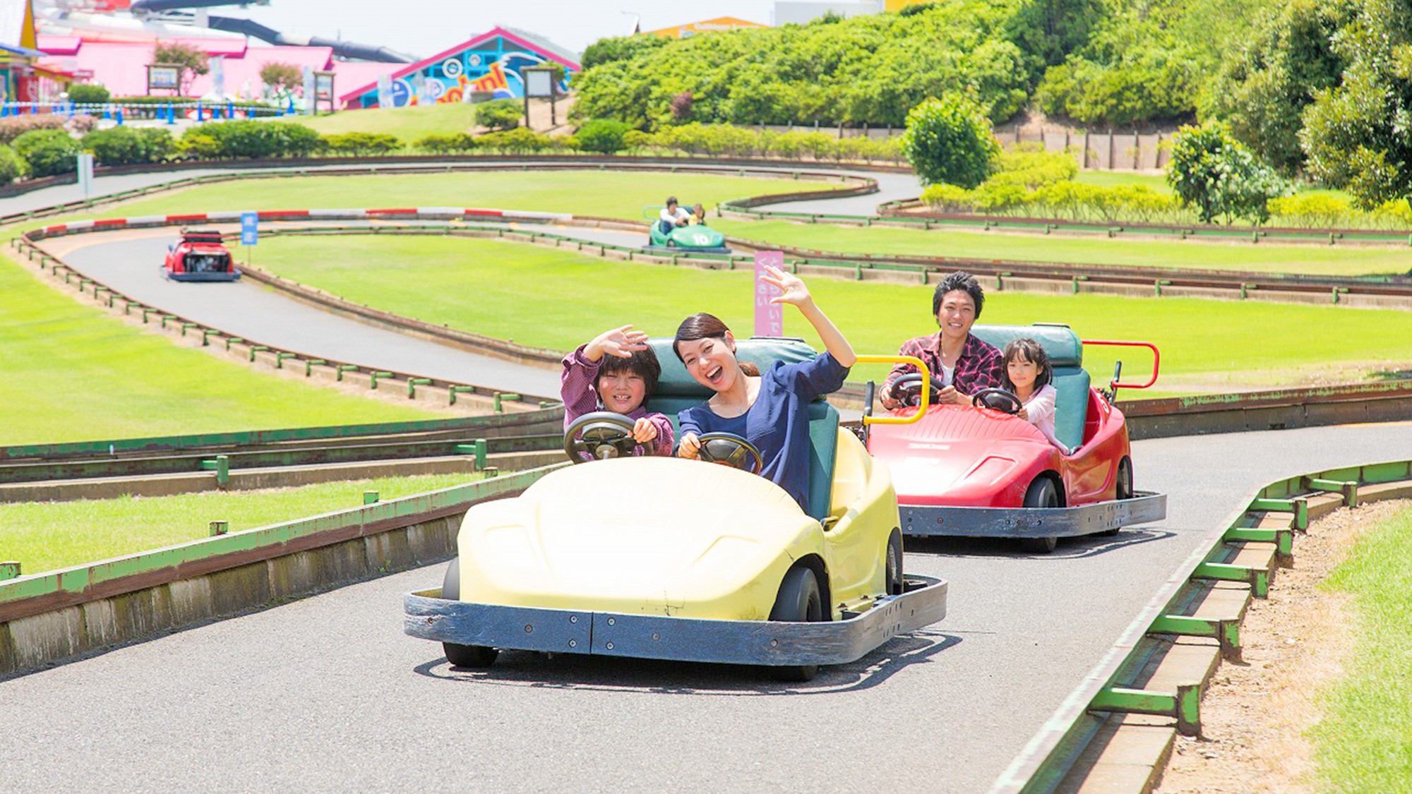 芝政ワールド（ゴーカート）　※ホテルから車で40分