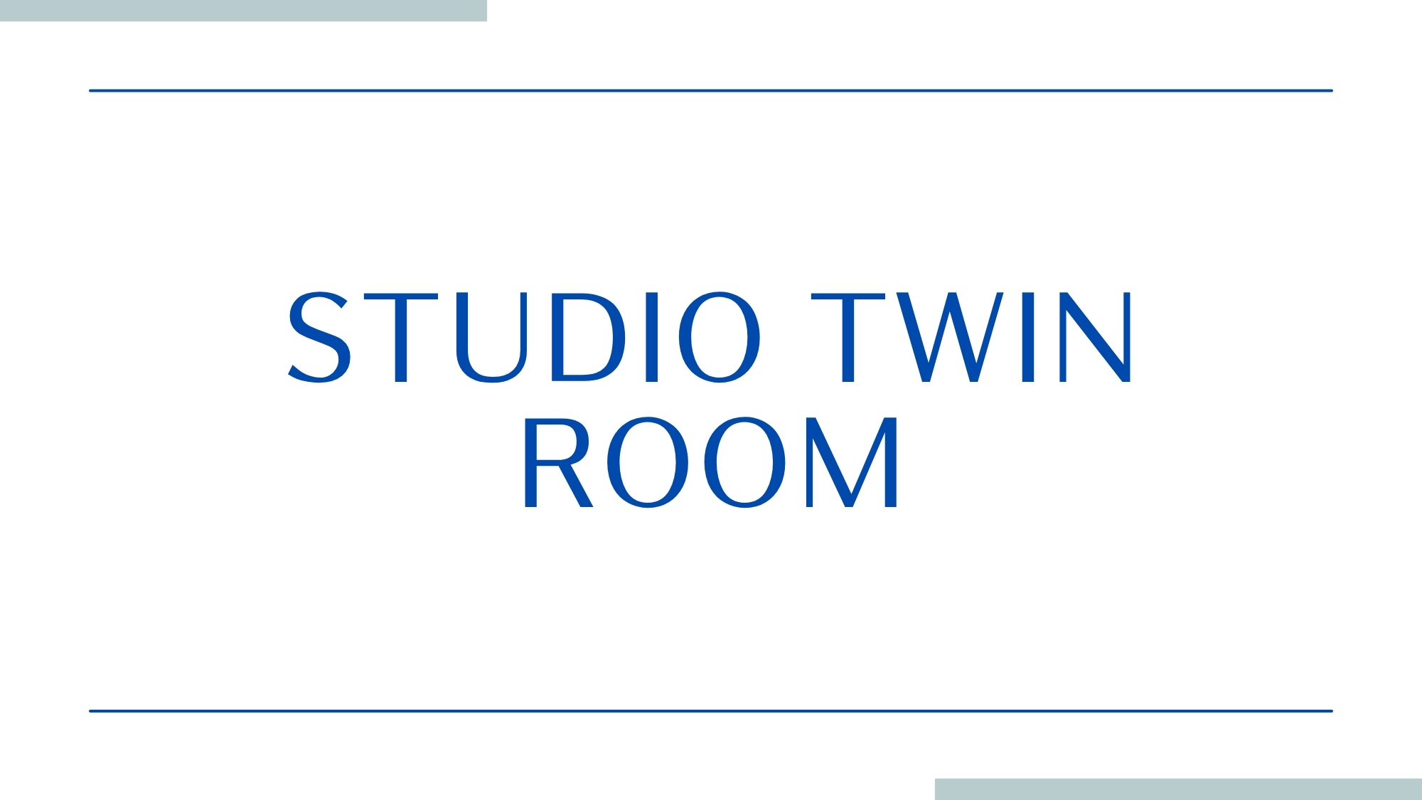 スタジオツインルーム