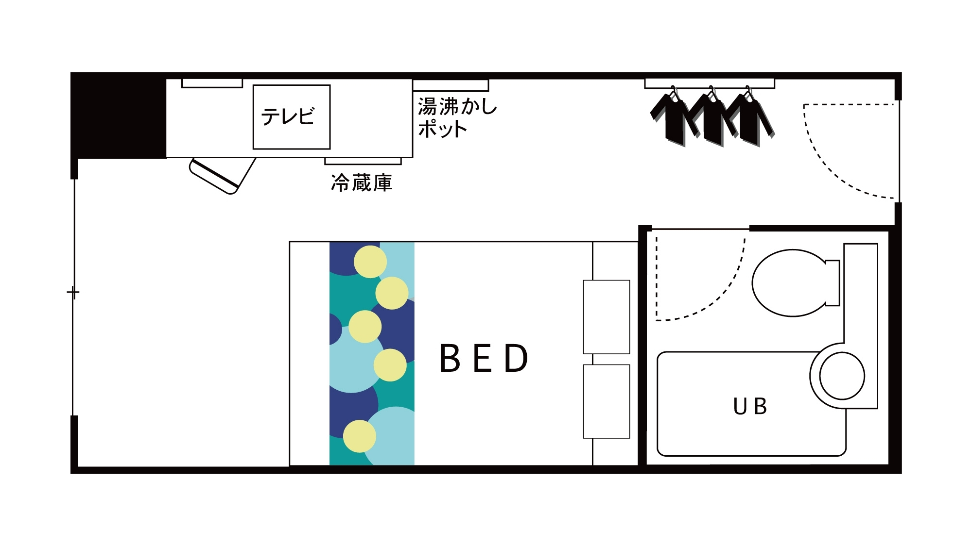 セミダブルルーム