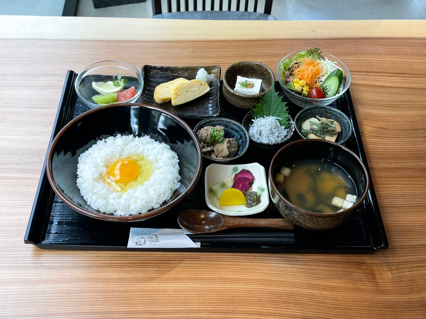 ゆずたまＴＫＧ定食