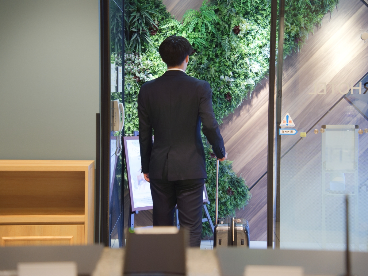 チェックアウト不要でスムーズに出発！