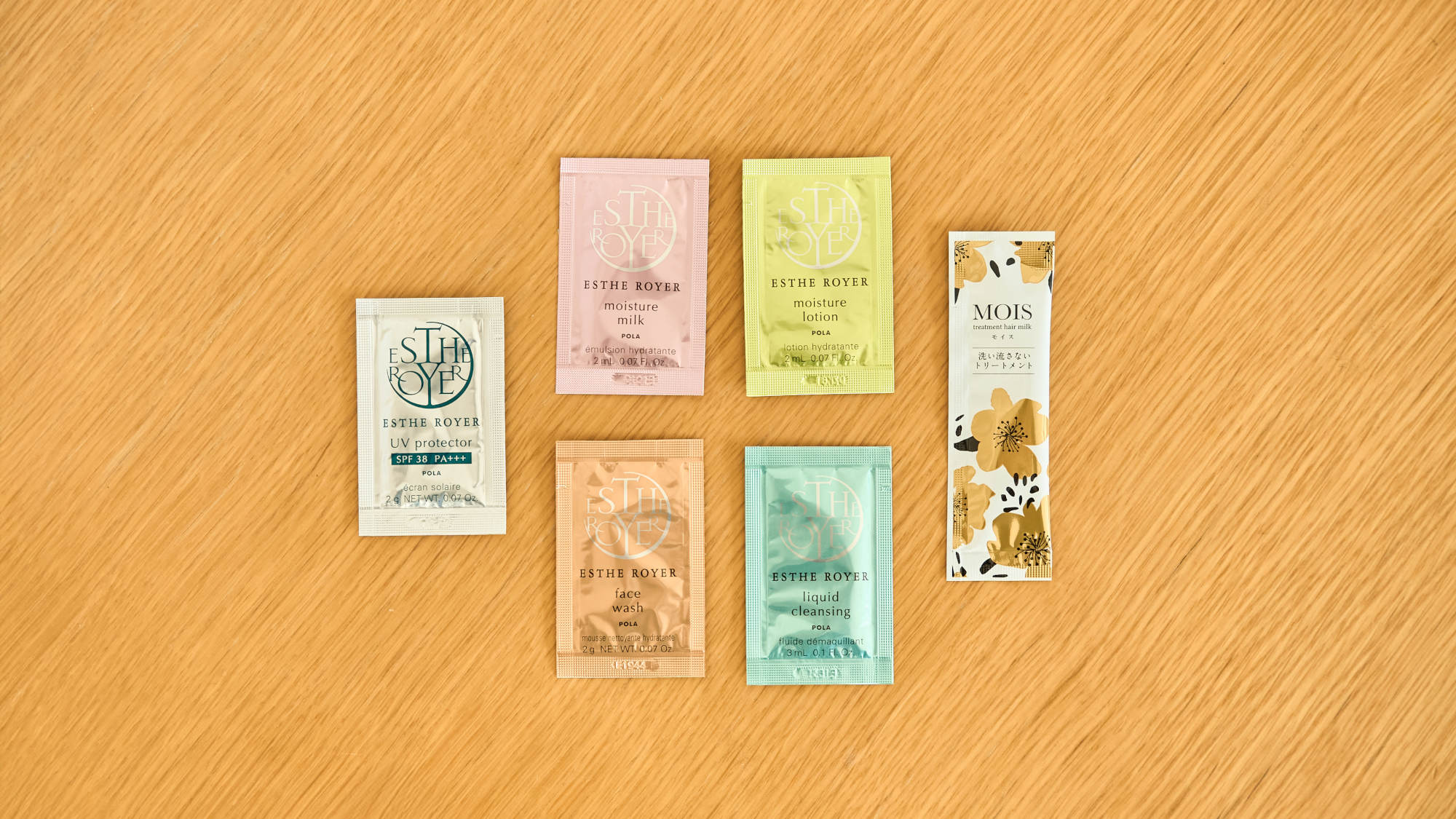 【アメニティ】スキンケア