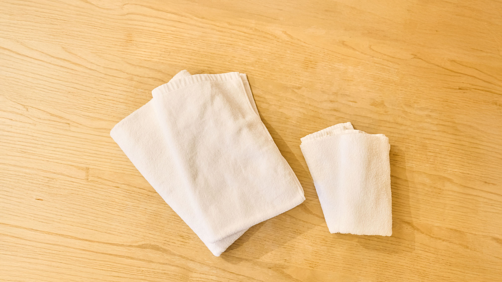 【部屋備品】バスタオル／フェイスタオル