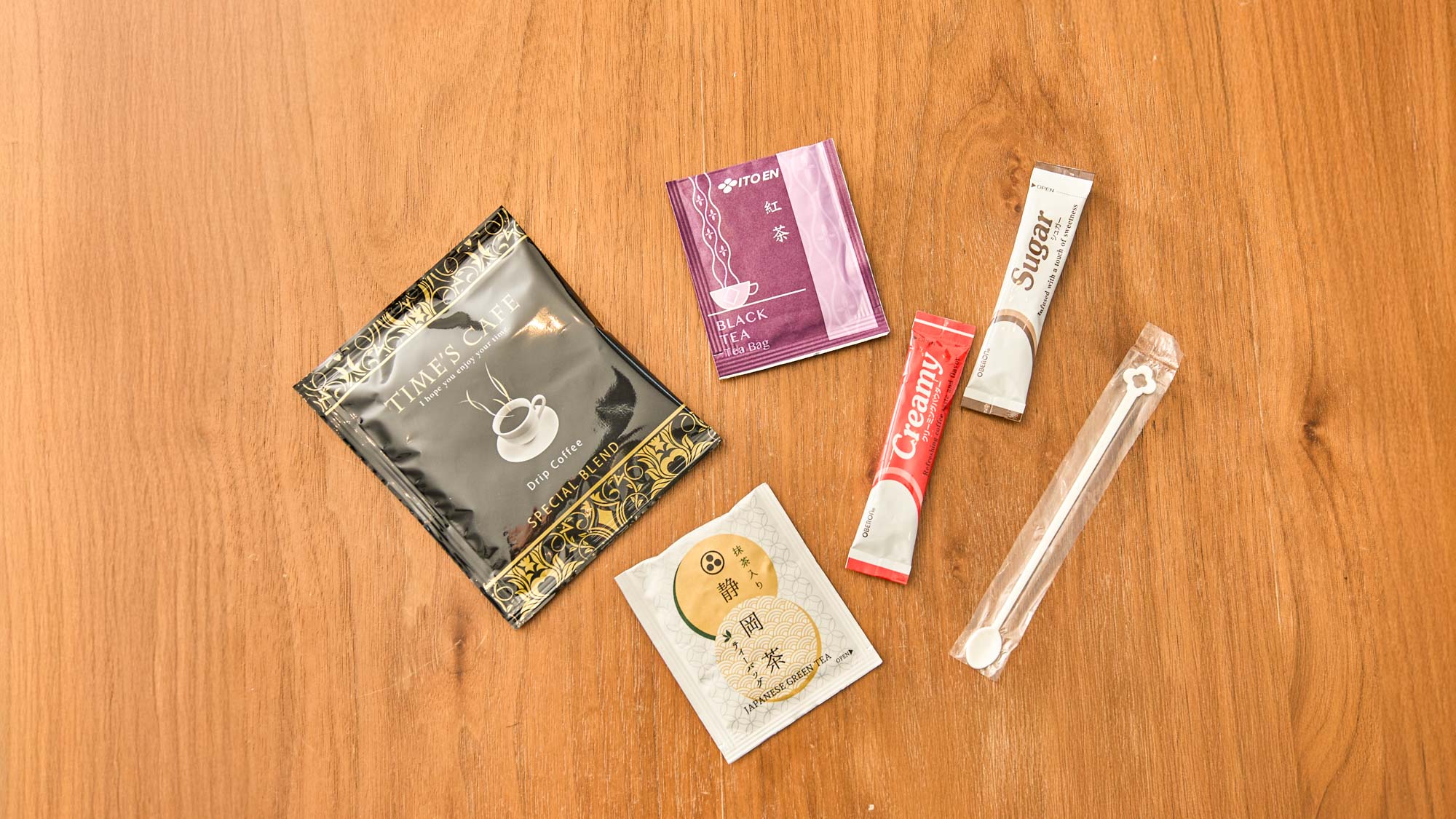 【アメニティ】コーヒー・お茶等