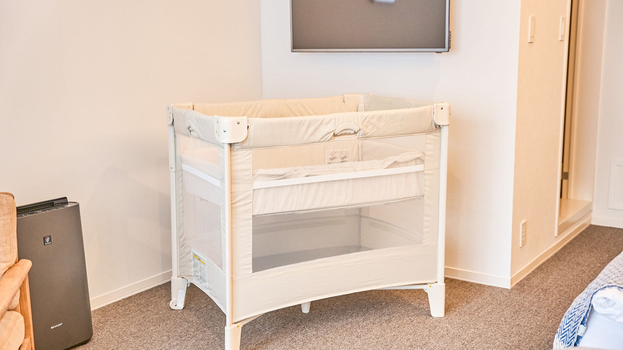 【貸出備品】ベビーベッド