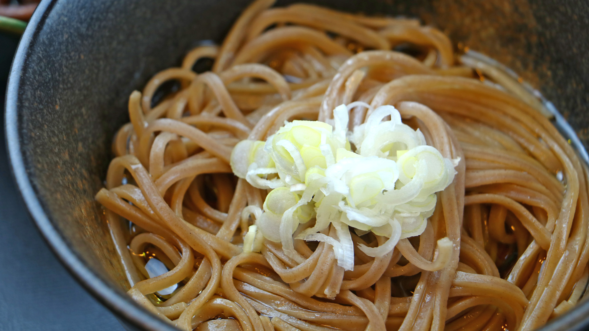 おそば。会津に来たらやっぱり蕎麦でしょ