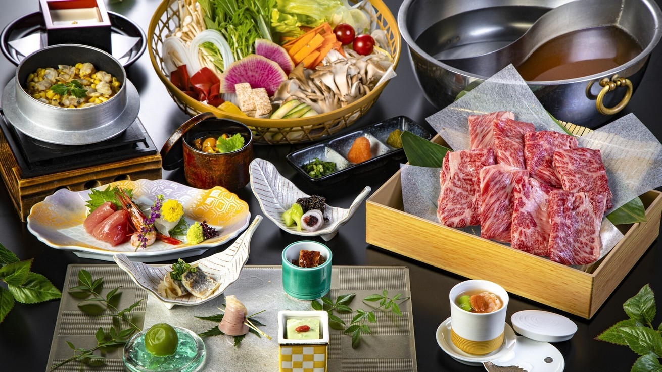 【国登録有形文化財建造物で楽しむ味覚プラン】カニと名物三河屋鍋・旬の食材を楽しむ会席（夕朝食付き）