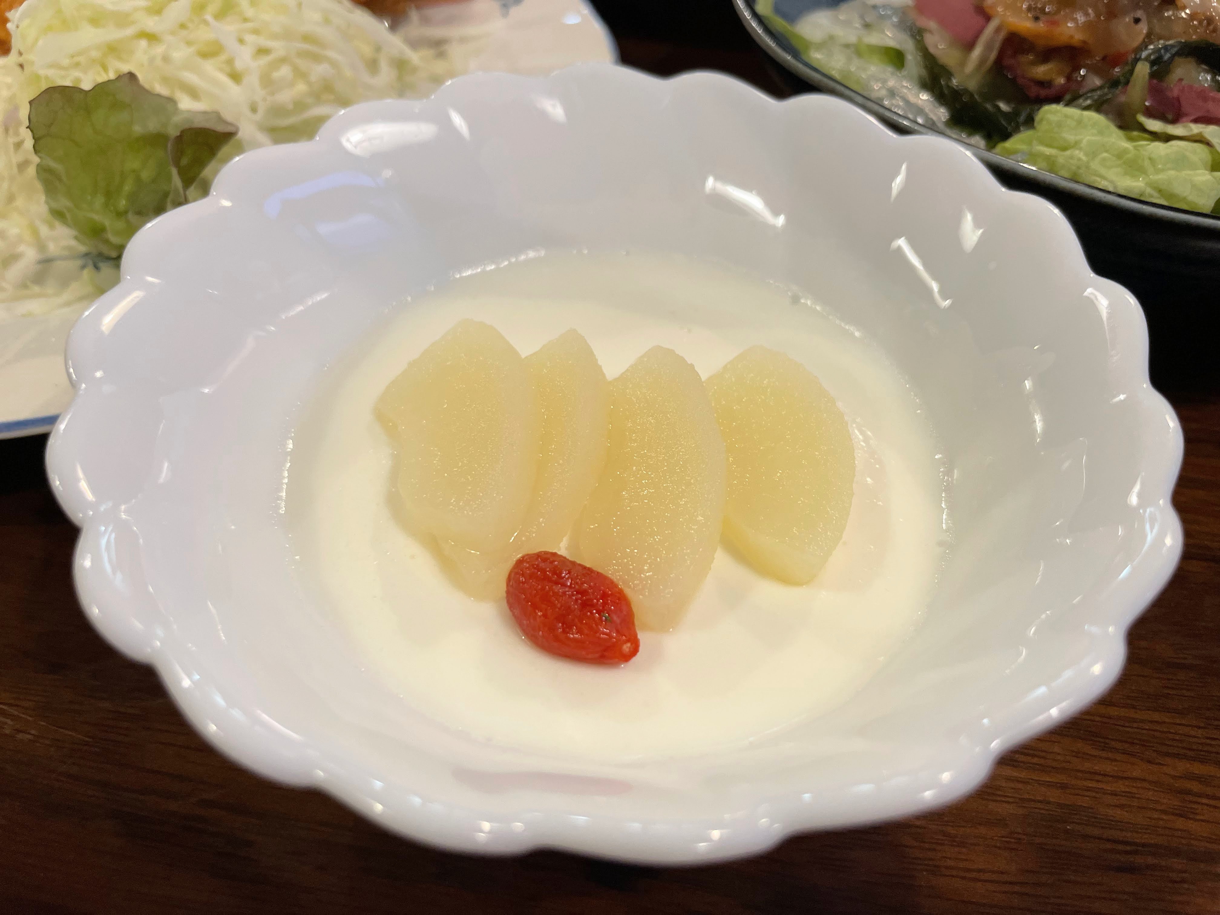 杏仁豆腐