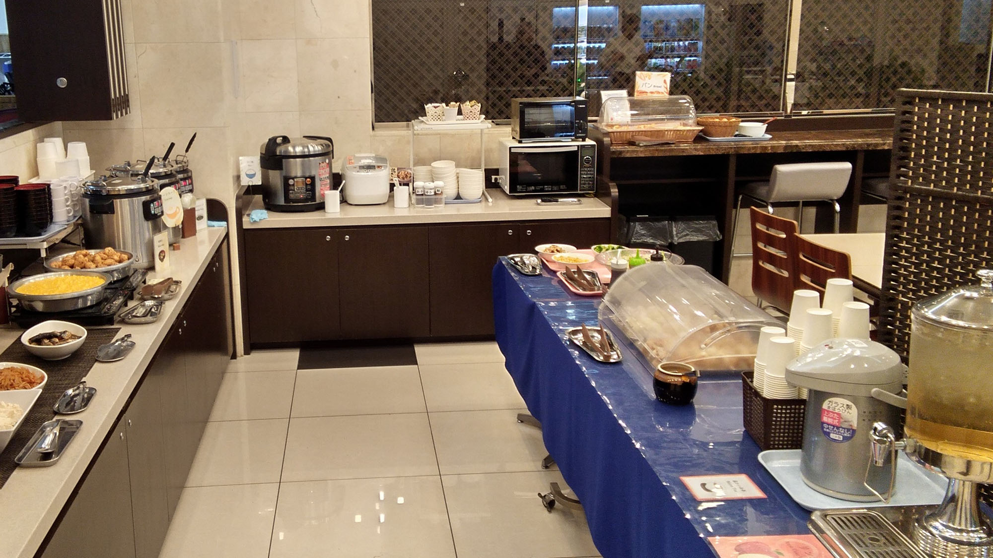 朝食コーナー