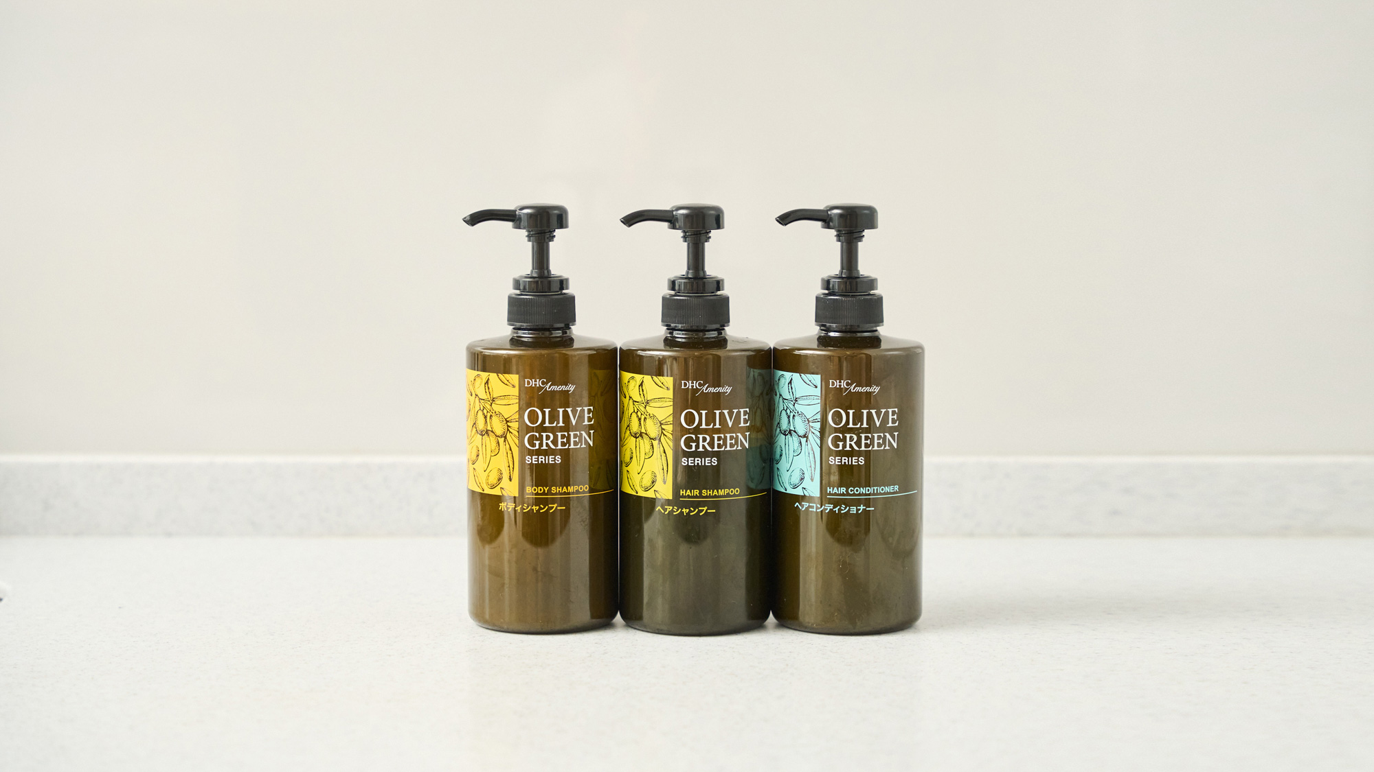 【部屋備品】シャンプー ・コンディショナー ・ ボディシャンプー 