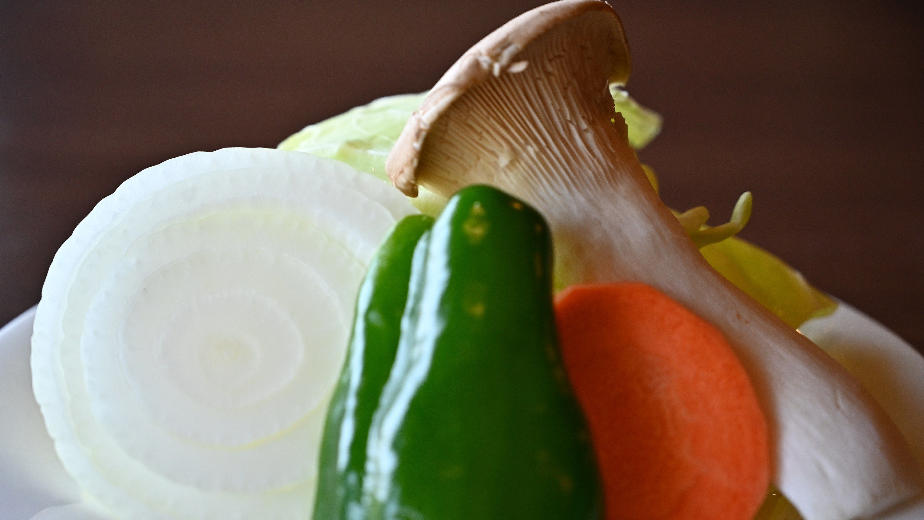 「焼き野菜もお替り自由となります♪」
