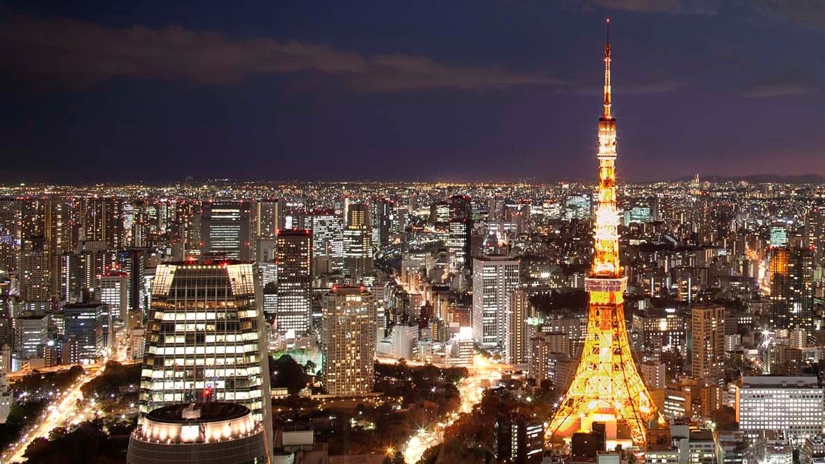 タワービュールームからの眺望（夜景）