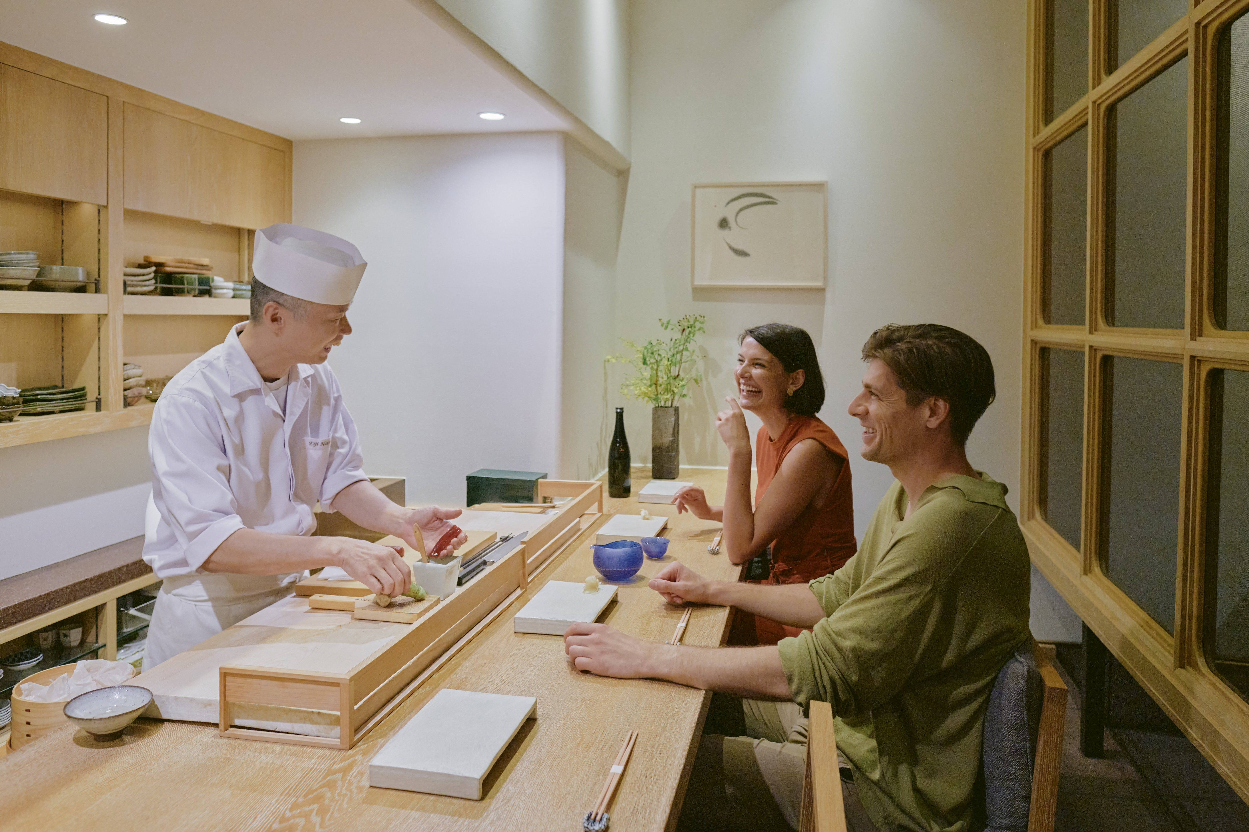 the SUSHI 談笑