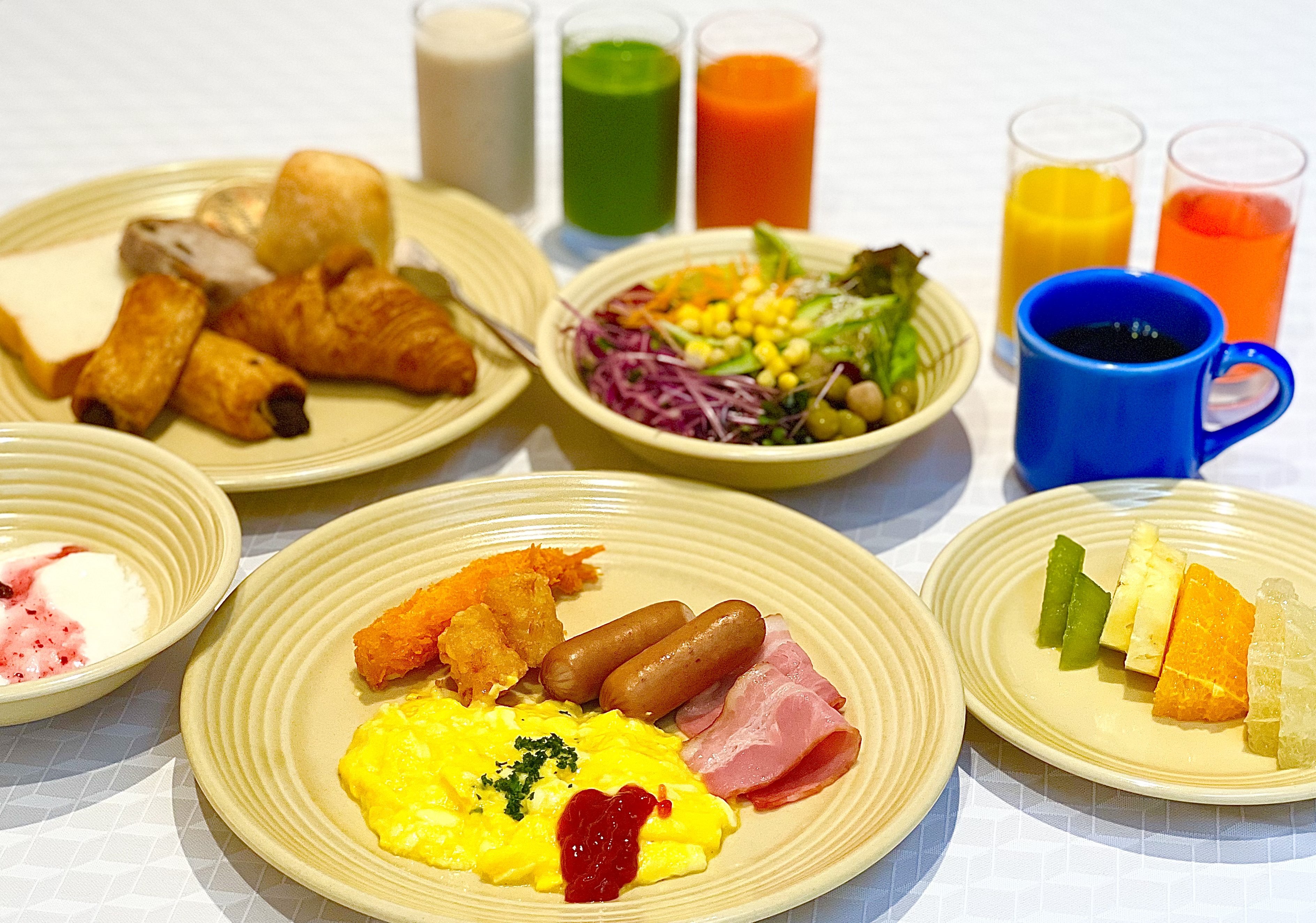 朝食ビュッフェ（イメージ）