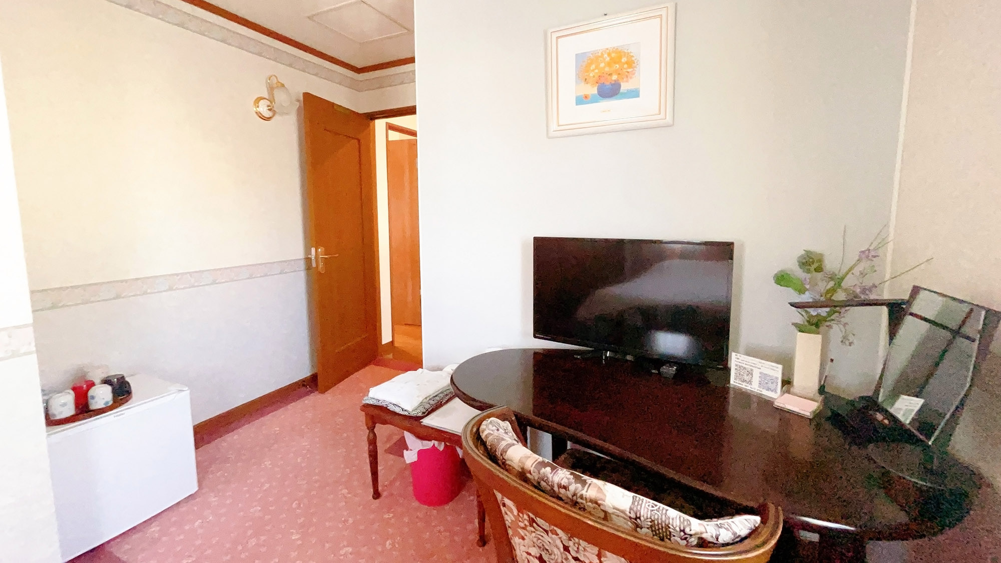 ・【203】テレビ付きのお部屋で旅の疲れもリフレッシュできます