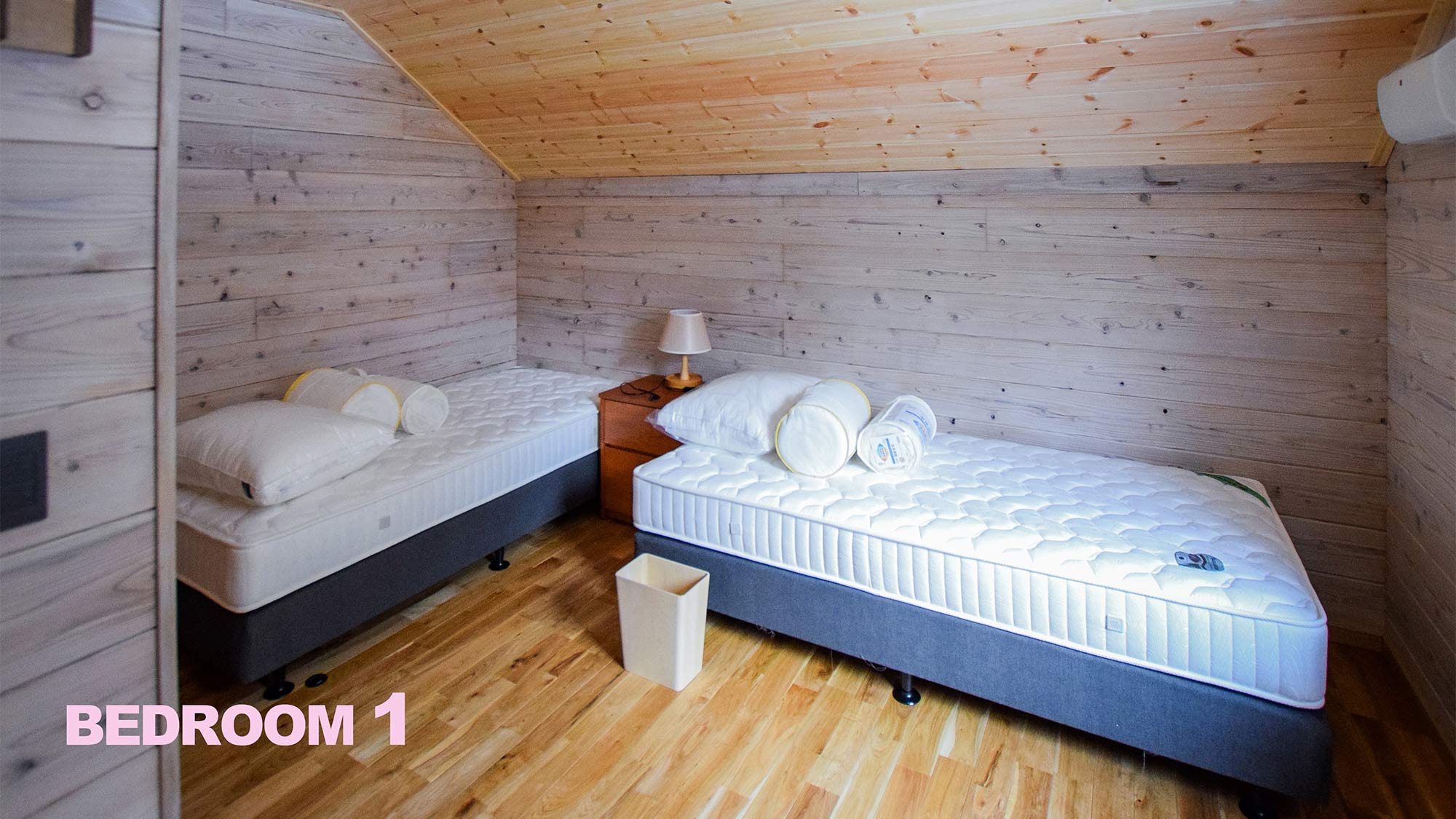 ・＜B棟＞＜寝室＞シングルベッド ツインのお部屋です 