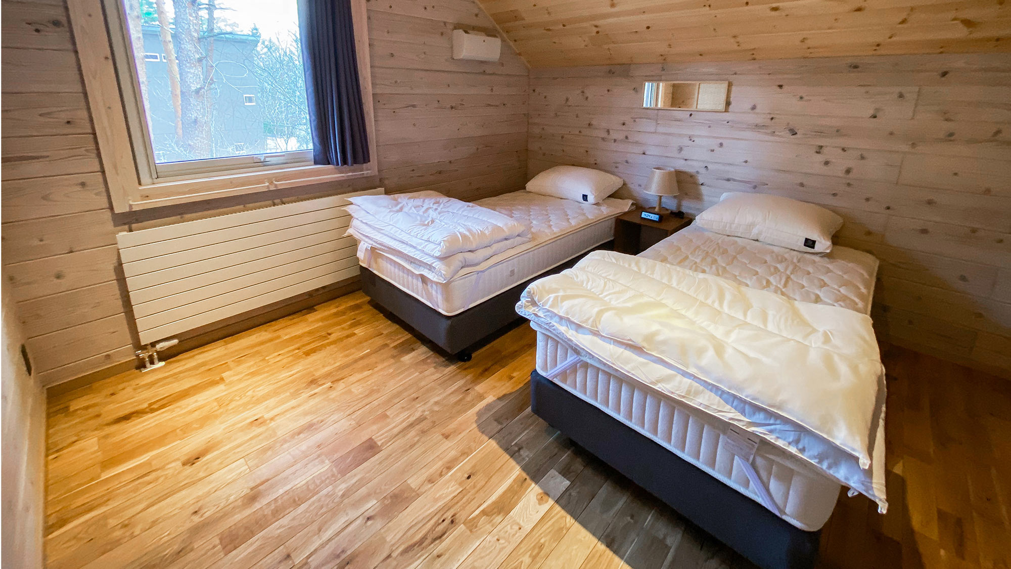 ・＜A棟＞＜寝室＞シングルベッド ツインのお部屋です 