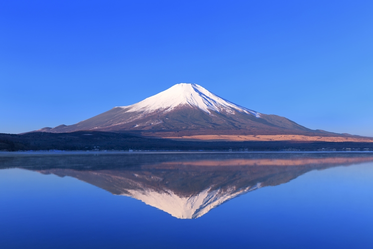 山中湖_逆さ富士