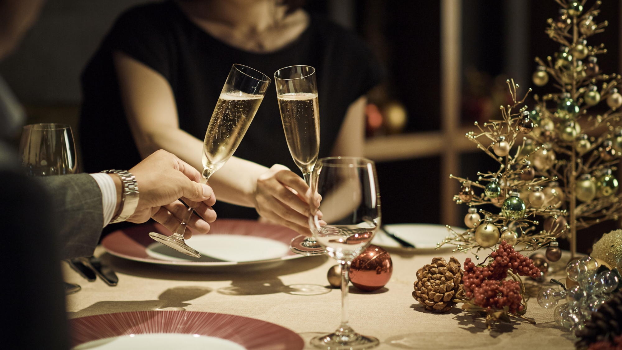 【12月20〜25日限定／早割30／イタリア料理】京町家で過ごす華やぎのクリスマス／夕・朝食付