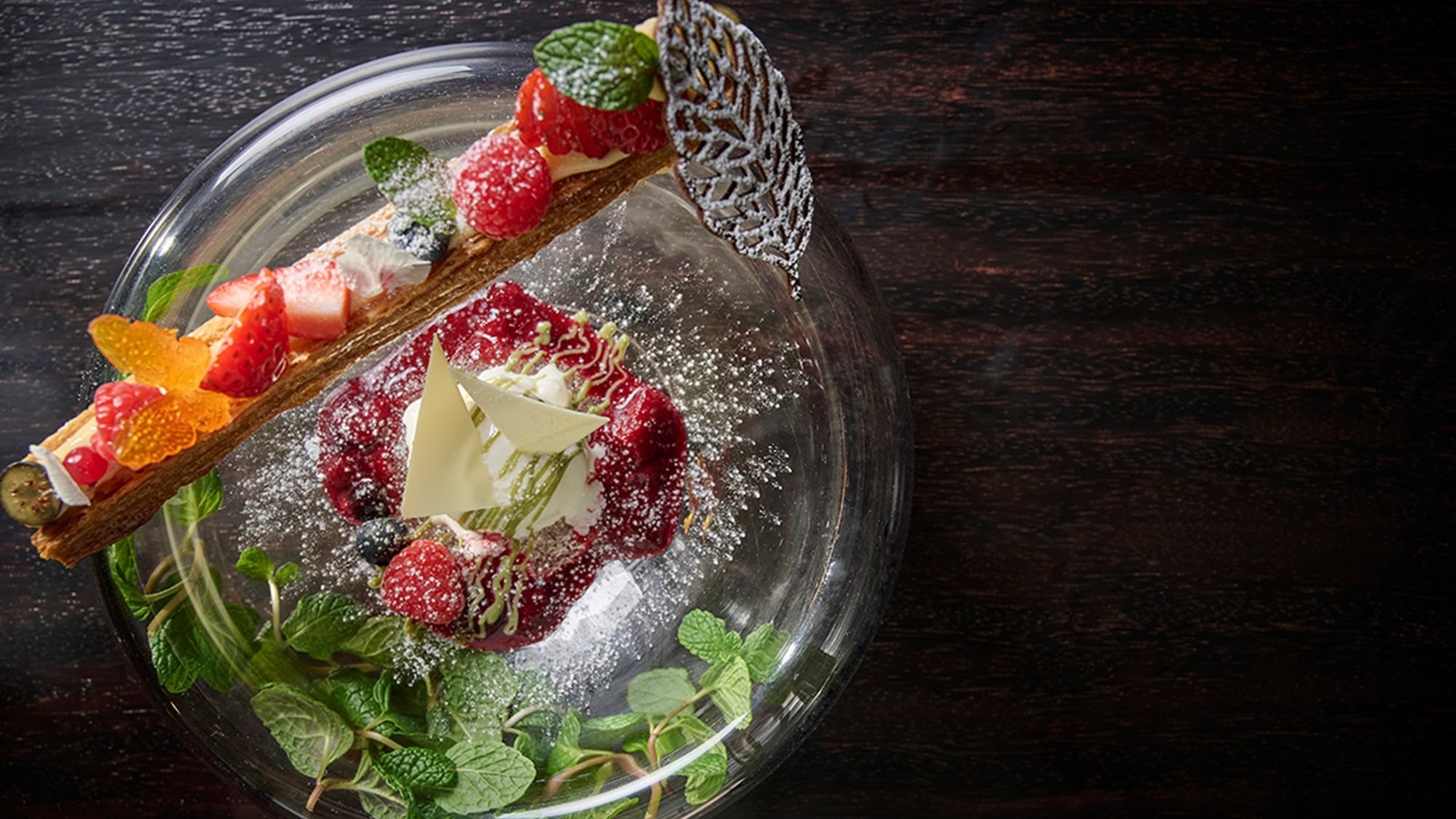 ■イタリア料理・夕食（一例）京町家の空間にふさわしい華やかなイタリア料理