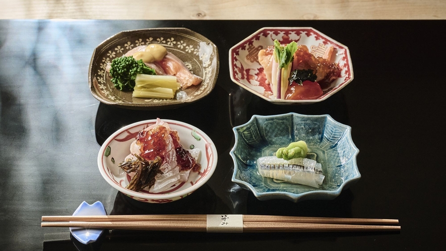 京都の滋味に富んだ、ここでしか味わえない一皿をご堪能ください。