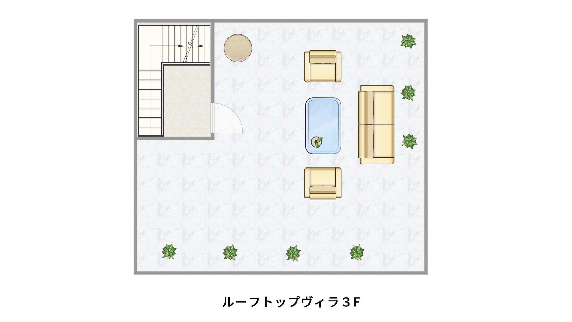 ルーフトップヴィラ　屋上