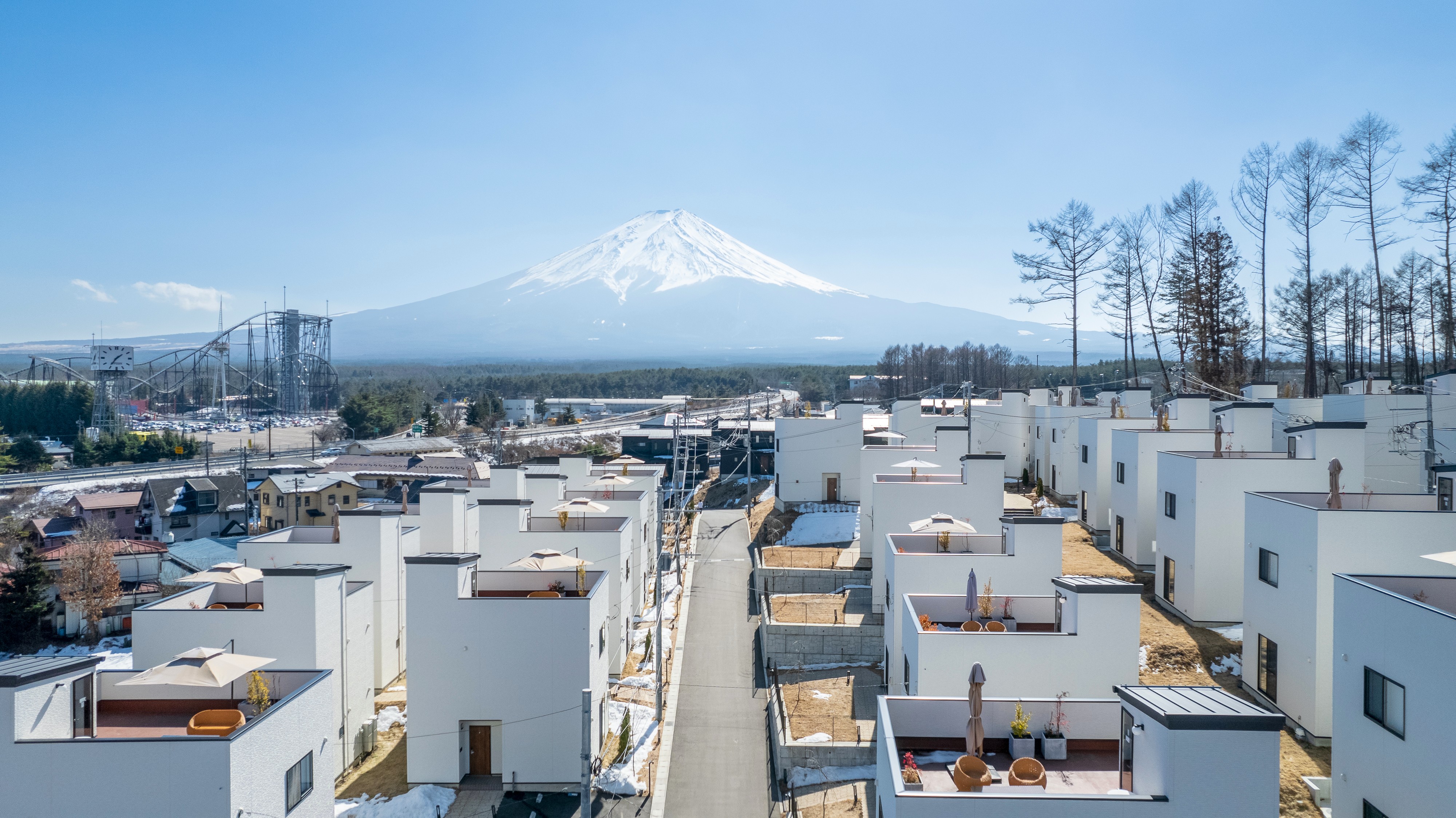 TOKIと冬の富士山