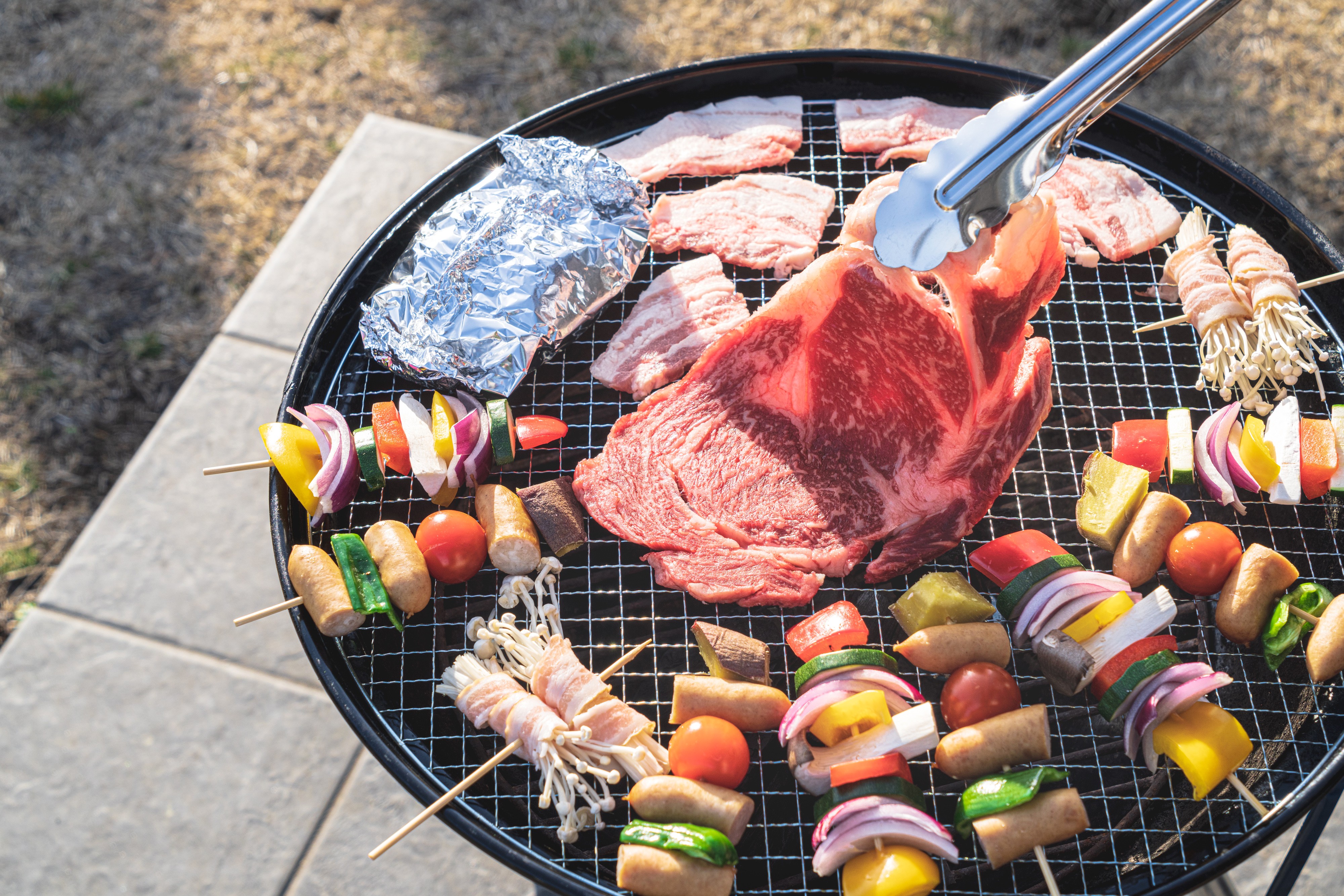 【夕食BBQ】甲州ワインビーフが主役のバリューBBQ！②※画像はイメージ