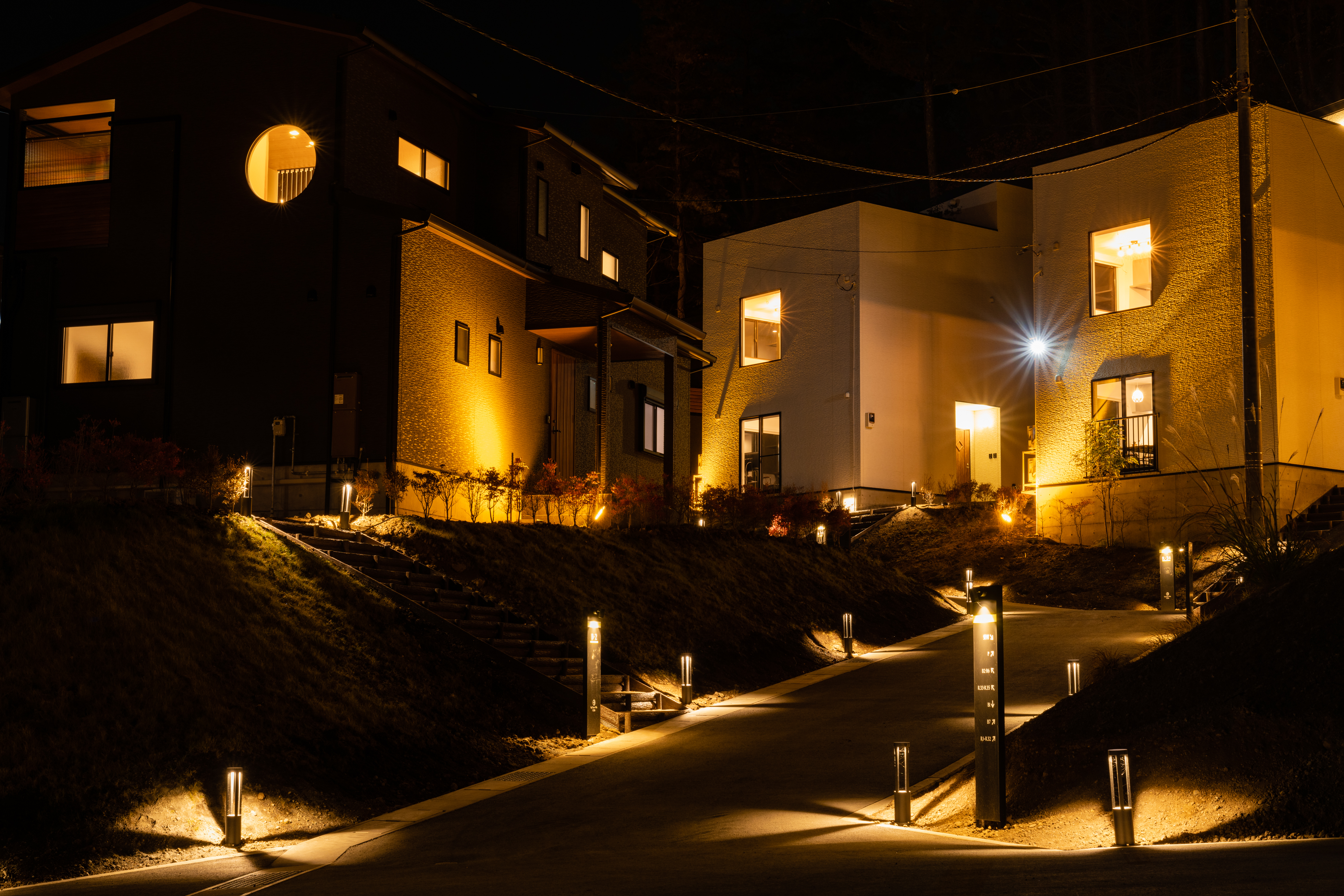 夜の富士グランヴィラ-TOKI-