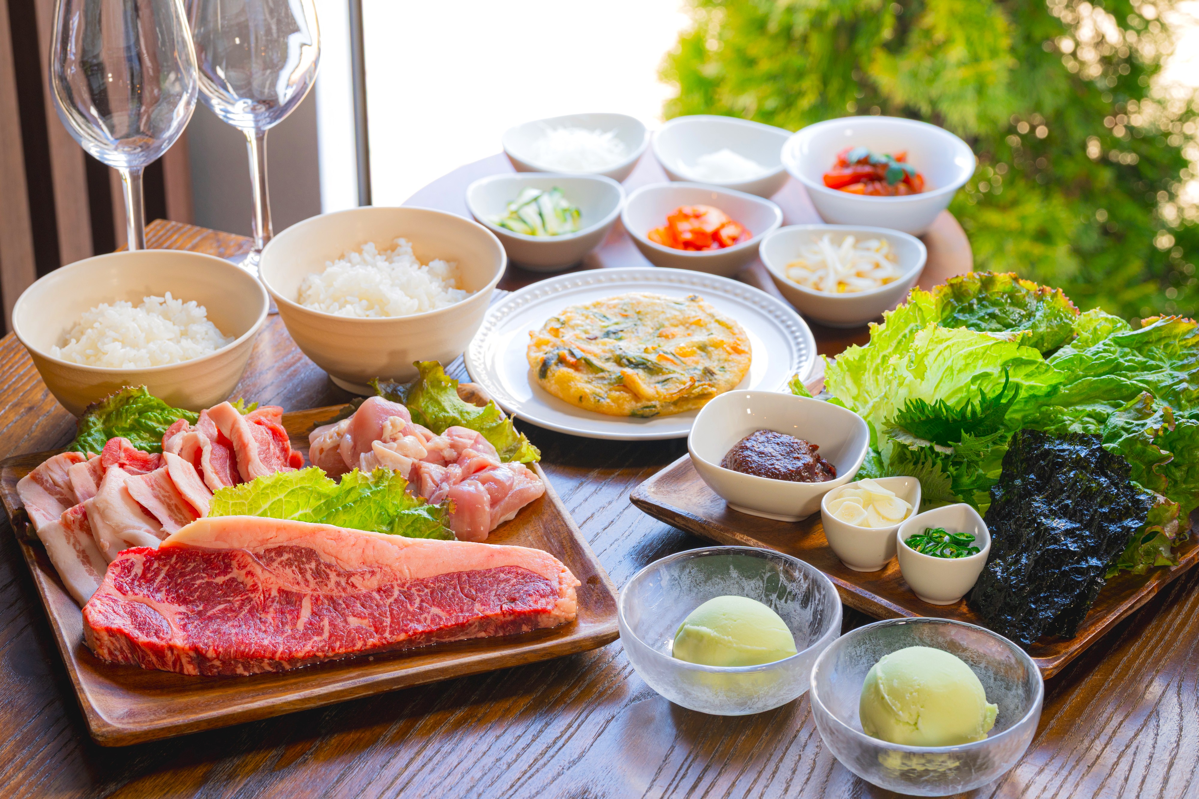 【夕食】甲州ワインビーフが主役のバリューBBQ！※画像はイメージです 