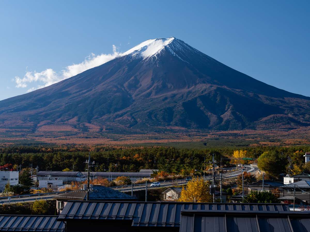 秋の富士山
