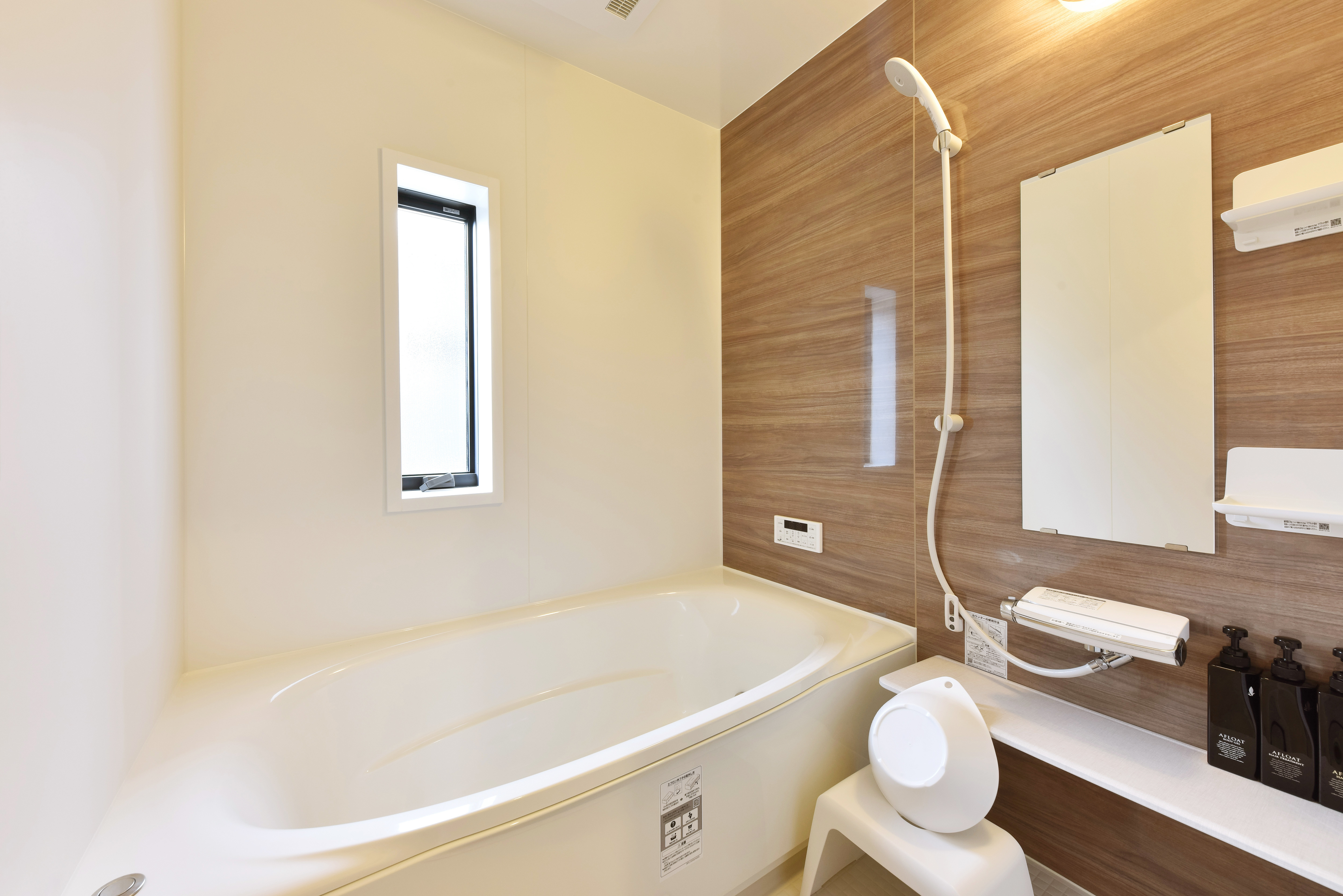 【ルーフトップヴィラシアタールーム付 TypeB】お風呂・1階2階共通