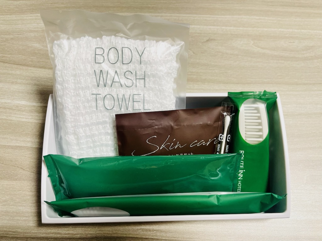 客室　コンフォートルーム　アメニティ