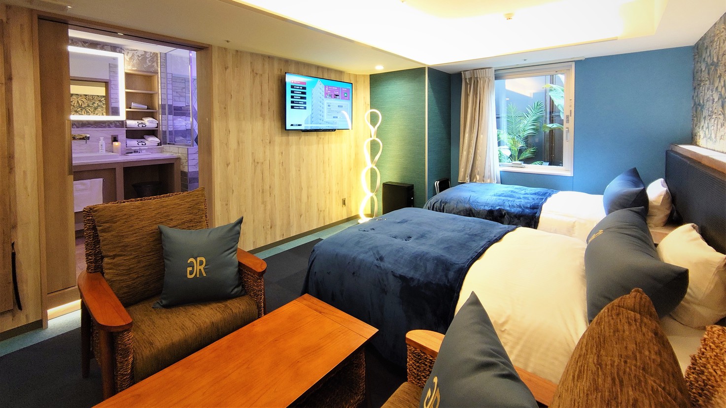 エグゼクティブツイン(ブローバス付バルコニー)