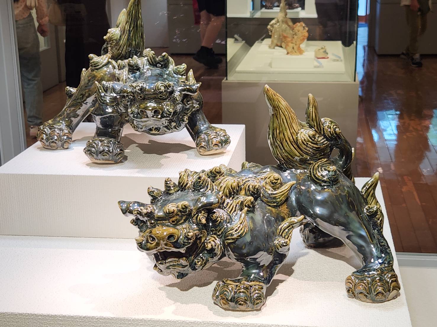 壺屋やちむん通り　壺屋焼物博物シーサー展