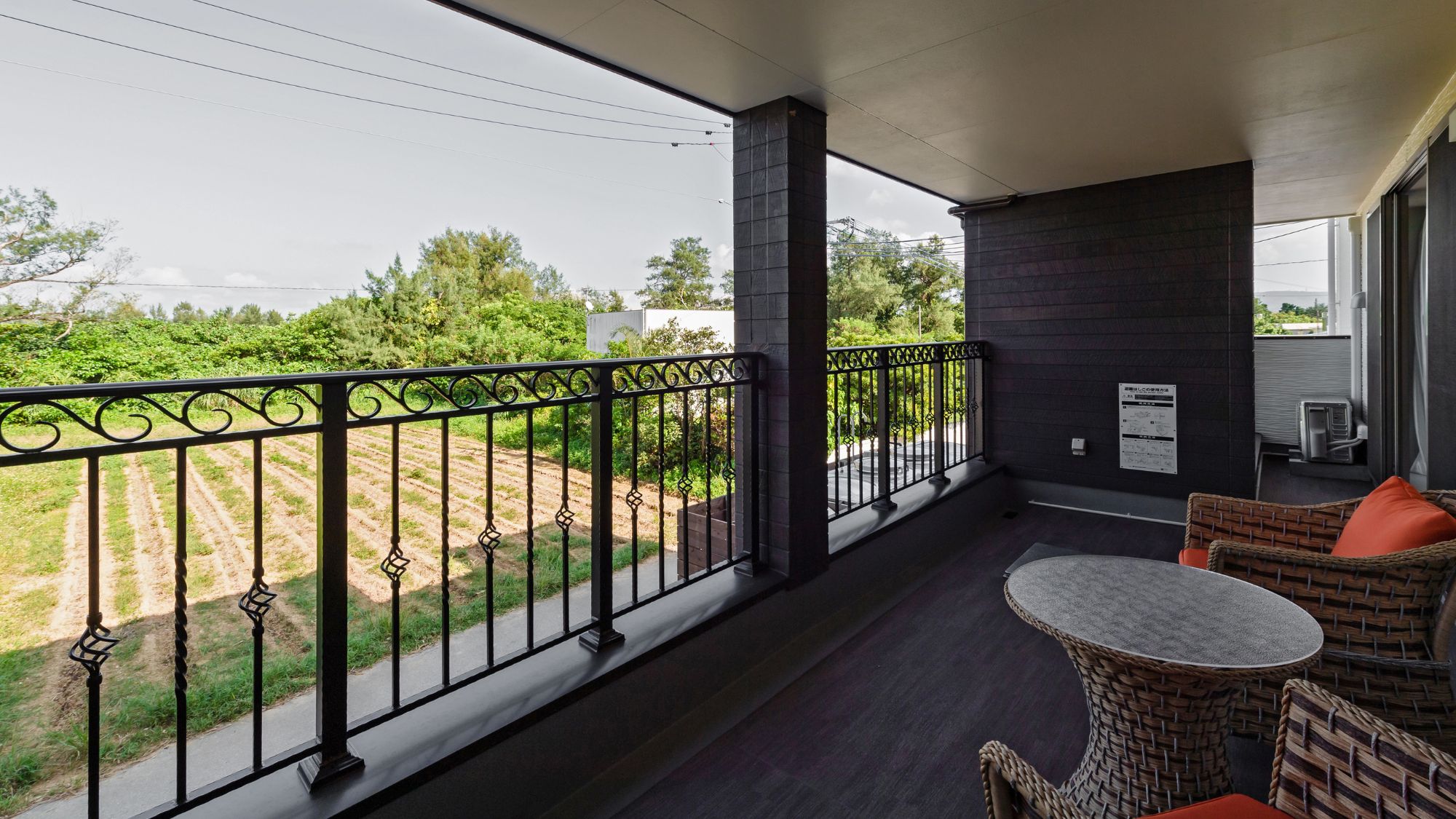 癒しのプライベートバルコニー