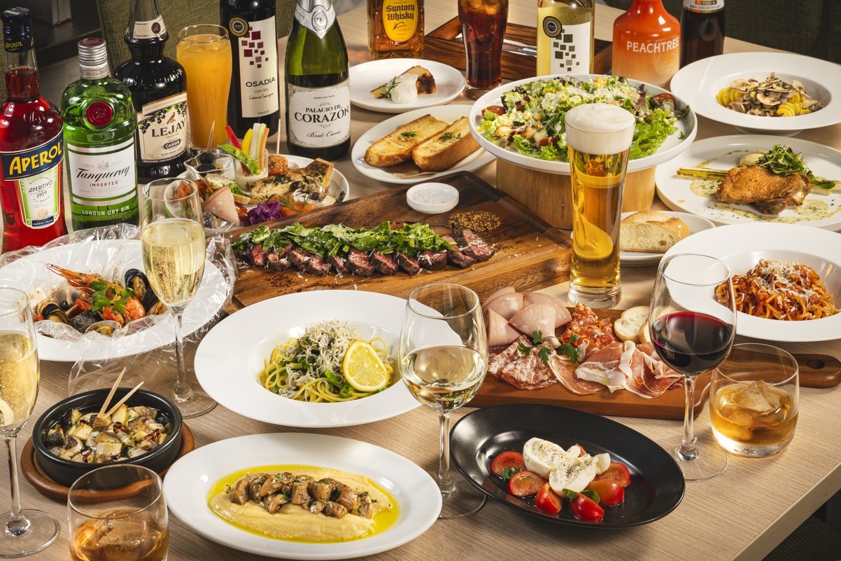 【ワンドリンクサービス付♪】シェフこだわりの「イタリアンディナー」付プラン（夕朝食付）